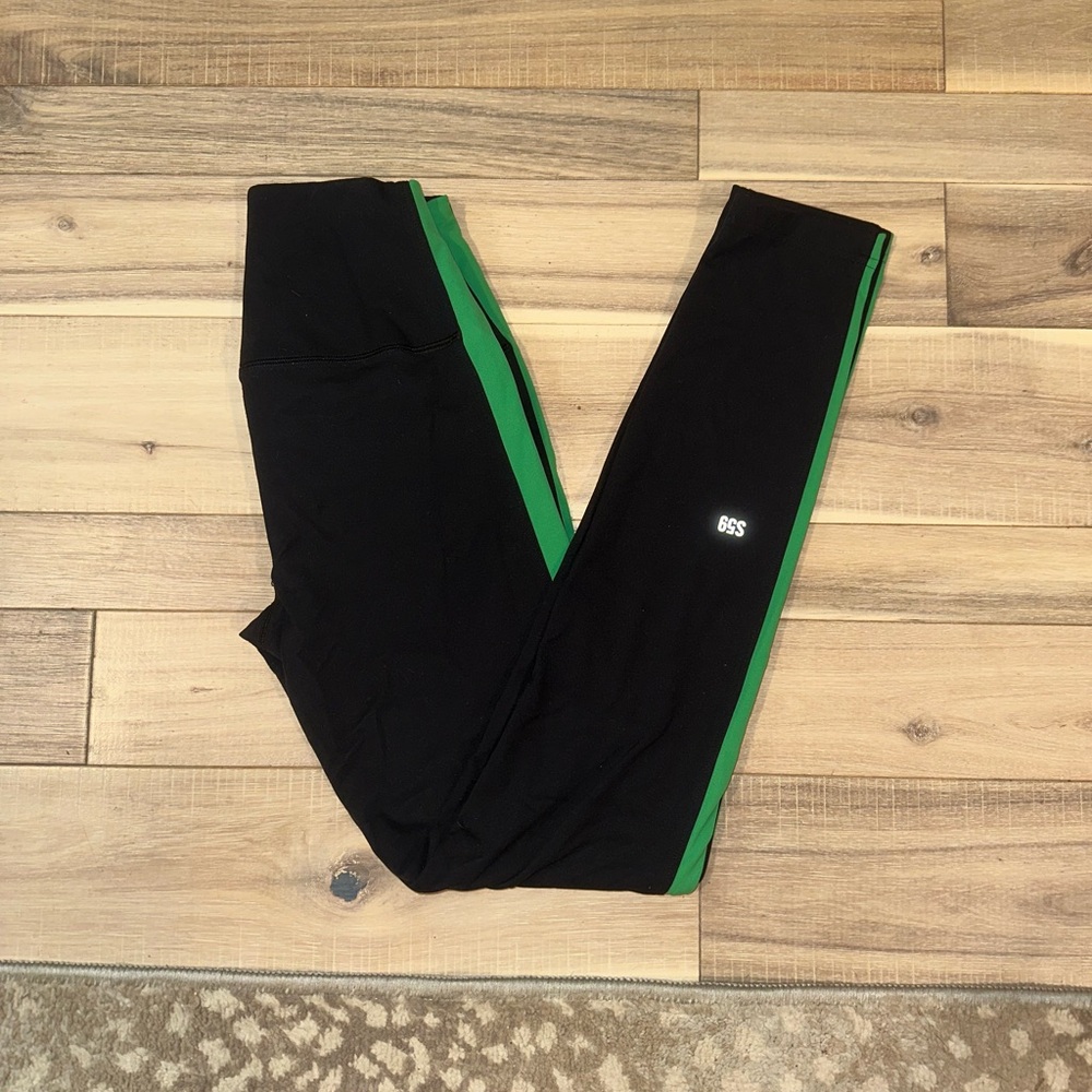 Splits59 Women’s Navy and Green Leggings